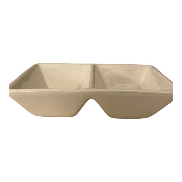 Rae Dunn Mr. & Mrs. Divided Tray Trinket Dish - Picture 5 of 12